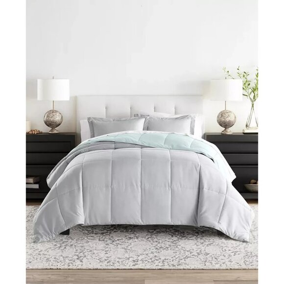 ienjoy Home All Season Reversible Comforter Set Twin Twin XL MSRP $82 - Picture 2 of 3